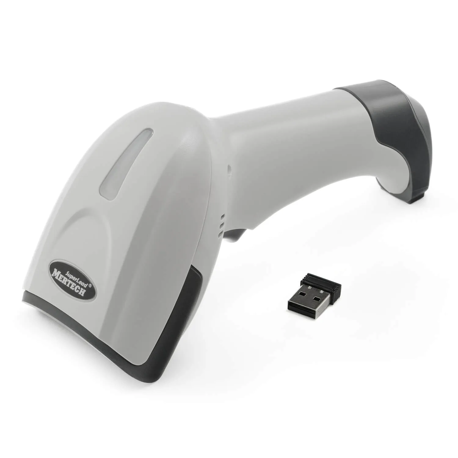 Беспроводной сканер штрих-кода MERTECH CL-2320 BLE SPP Dongle P2D USB white