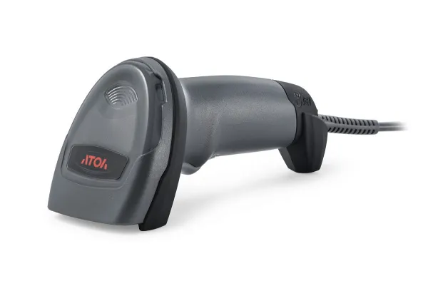 сканер штрих-кода атол sb 2108 plus, usb, серый, с подставкой