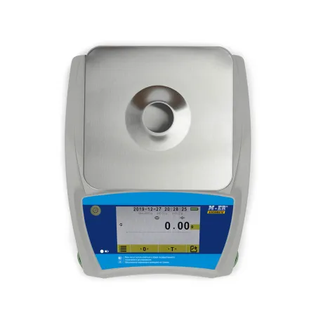 весы лабораторные m-er 123 acfjr- 150.005 sensomatic tft