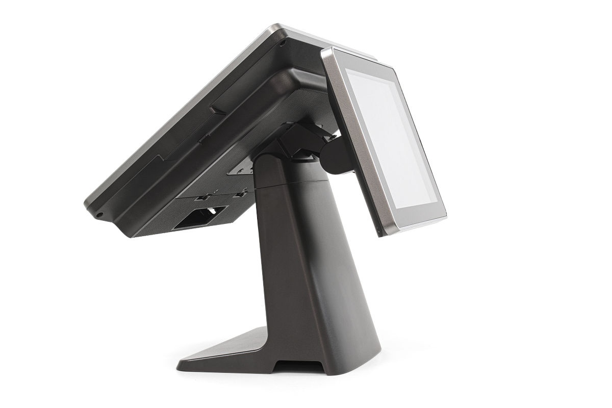POS терминал-моноблок АТОЛ JAZZ 15 Lite, без MSR, SSD 256Gb, 8GB,  доп. монит 9.7", без ОС (62429)