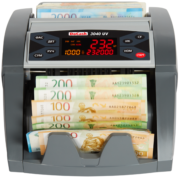 счетчик банкнот docash 3040 t uv