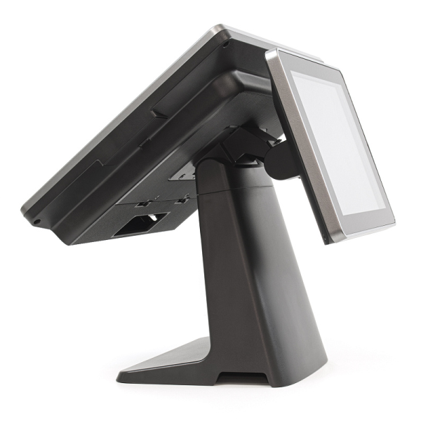 POS терминал-моноблок АТОЛ JAZZ 15 Lite, без MSR, SSD 128GB, 8GB, без ОС, с доп. монито 9.7" (59427)