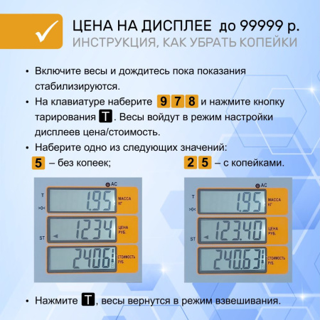 весы товарные форт-п 836 (150/20; 450*600) вектор