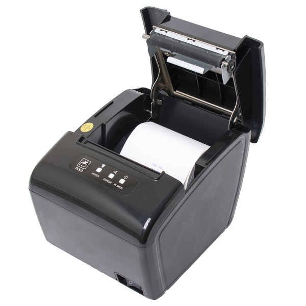 принтер рулонной печати poscenter rp-100 use (80мм, 260 мм/сек, автоотрез, rs232+usb+lan) черный
