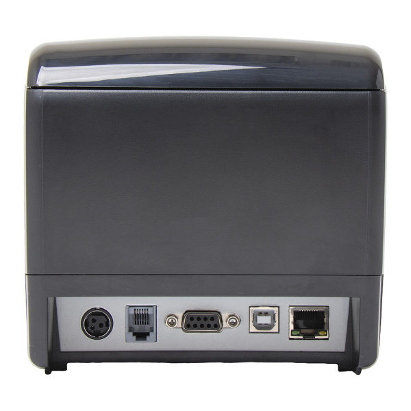 принтер рулонной печати poscenter rp-100 use (80мм, 260 мм/сек, автоотрез, rs232+usb+lan) черный
