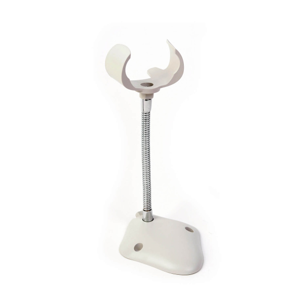пластиковая подставка для сканеров mertech 600/610, 2200/2210, 2300/2310, гибкая (sense) white