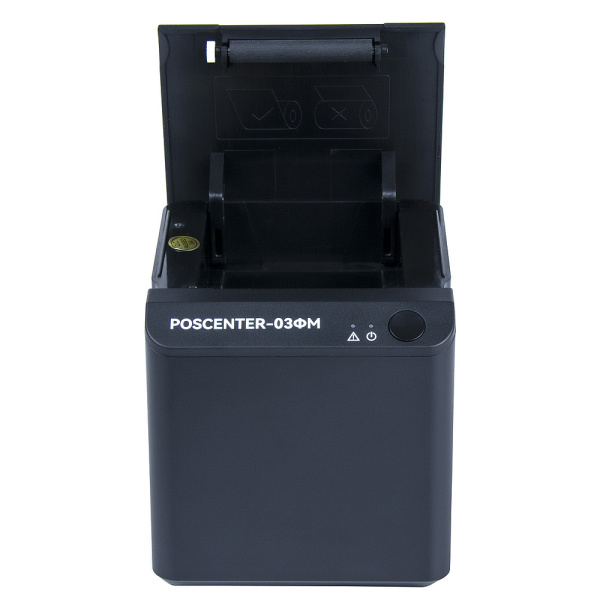 фискальный регистратор ккт "poscenter-03фм" (com, usb, дя с wifi, bluetooth), чёрный, без фн (7561)