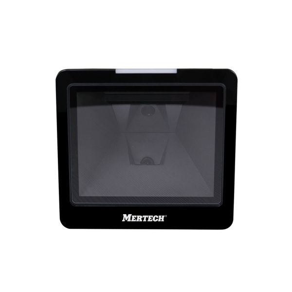 стационарный сканер штрих кода mertech 7800 ai 2core p2d usb, usb эмуляция rs232 black