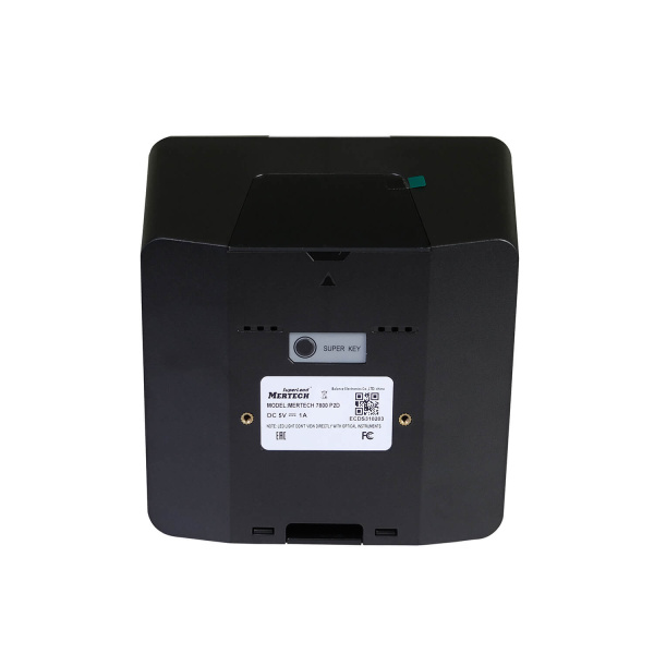 стационарный сканер штрих кода mertech 7800 ai 2core p2d usb, usb эмуляция rs232 black