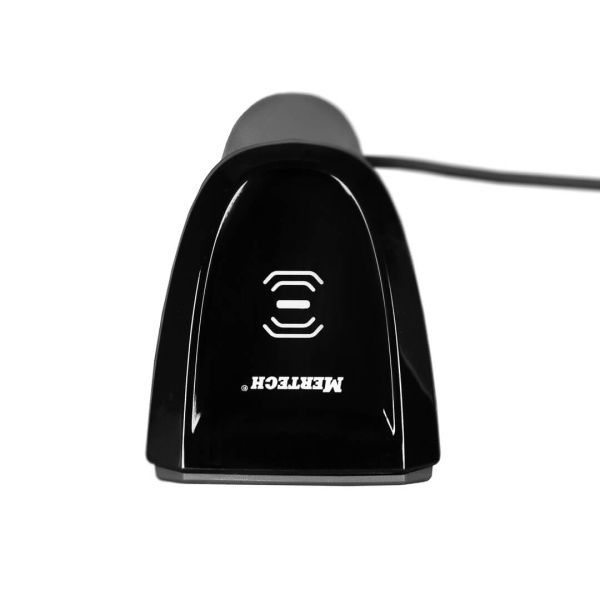 проводной сканер штрих-кода mertech ns031 p2d usb, usb эмуляция rs232 black cable 2m