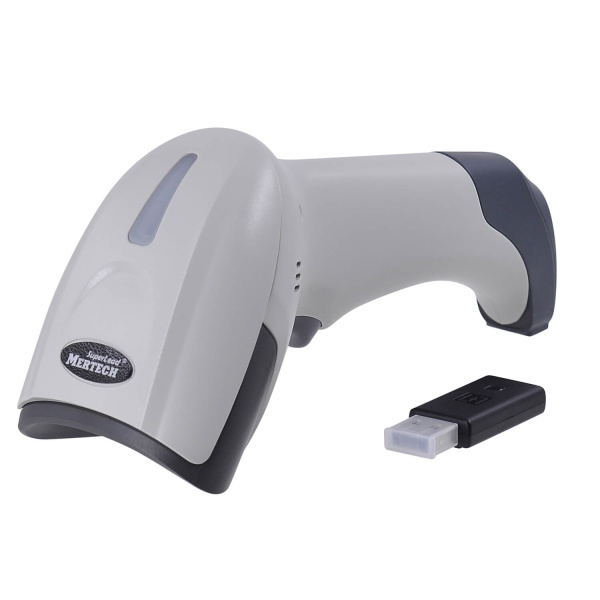 Сканер штрих-кода беспроводной MERTECH CL-2310 HR P2D SUPERLEAD, USB (белый)